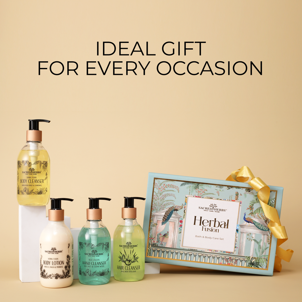 Sacred Herbs Herbal Fusion- Bath and Body Gift Set