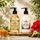Herbal Fusion Body Cleanser + Body Lotion