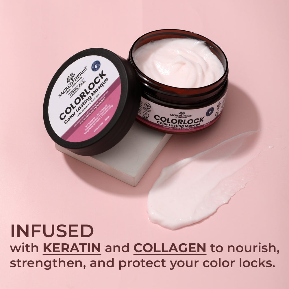 Sacred HerbsĀ® ColorLock Masque with Keratin & Collagen