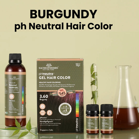 Sacred Herbs Hair Color Burgundy
