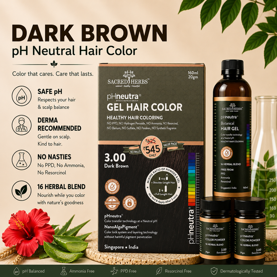 Damage Free pH Neutral Gel Hair Color - Available in 5 Shades (Value Pack)