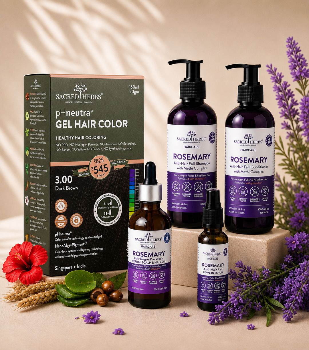 Damage Free pH Neutral Gel Colour - Available in 5 Shades (Value Pack)...