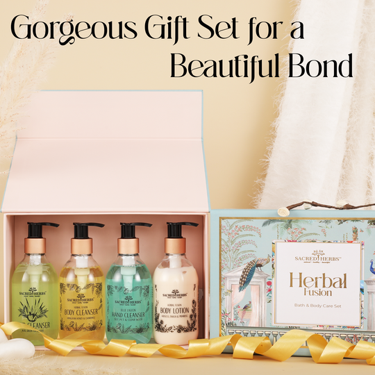 Sacred Herbs Herbal Fusion- Bath and Body Gift Set