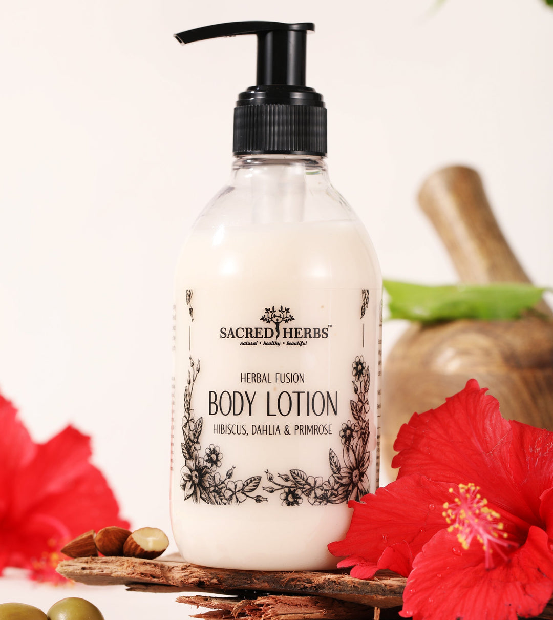 🎁 Herbal Fusion Body Lotion Hibiscus, Dahlia & Primrose