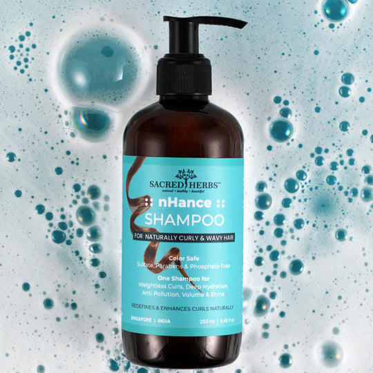 sacred herbs:: nHance :: Curly Hair Shampoo