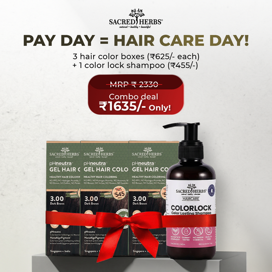 Pay Day Sale is Live!  (3 hair color boxes + 1 ColorLock Shampoo) (1635)