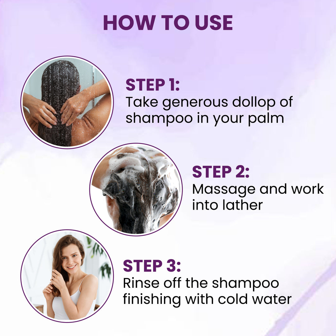 Sacred Herbs Rosemary Anti-Hair Fall Shampoo with Rosemary & Methi Dana