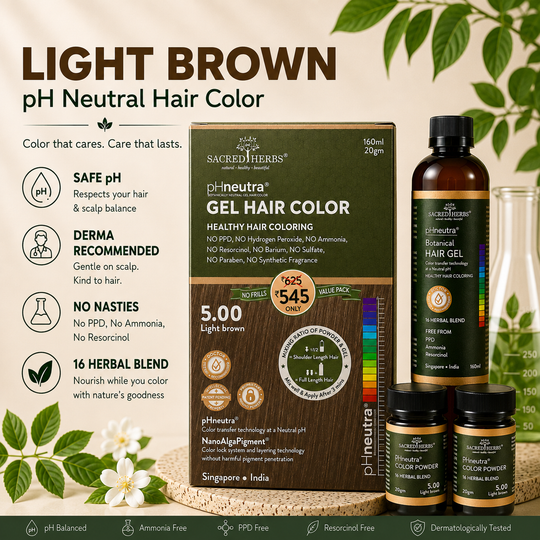 Damage Free pH Neutral Gel Hair Color - Available in 5 Shades (Value Pack)
