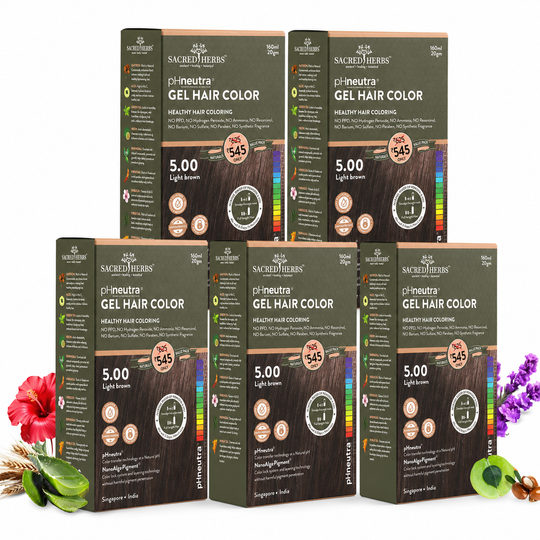 Damage Free pH Neutral Gel Colour - Available in 5 Shades (Value Pack)...