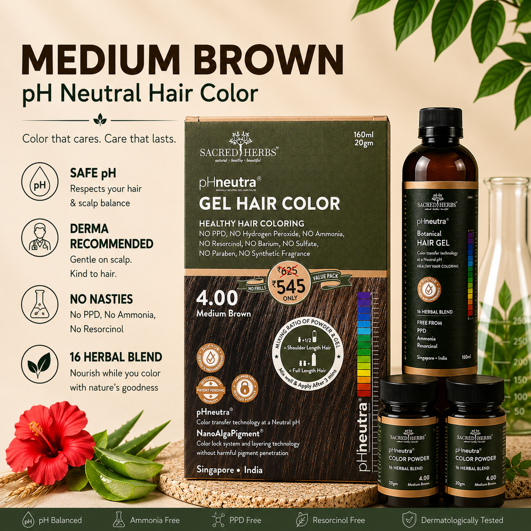 Damage Free pH Neutral Gel Hair Color - Available in 5 Shades (Value Pack)