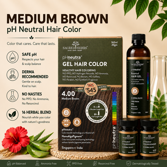 Damage Free pH Neutral Gel Hair Color - Available in 5 Shades (Value Pack)