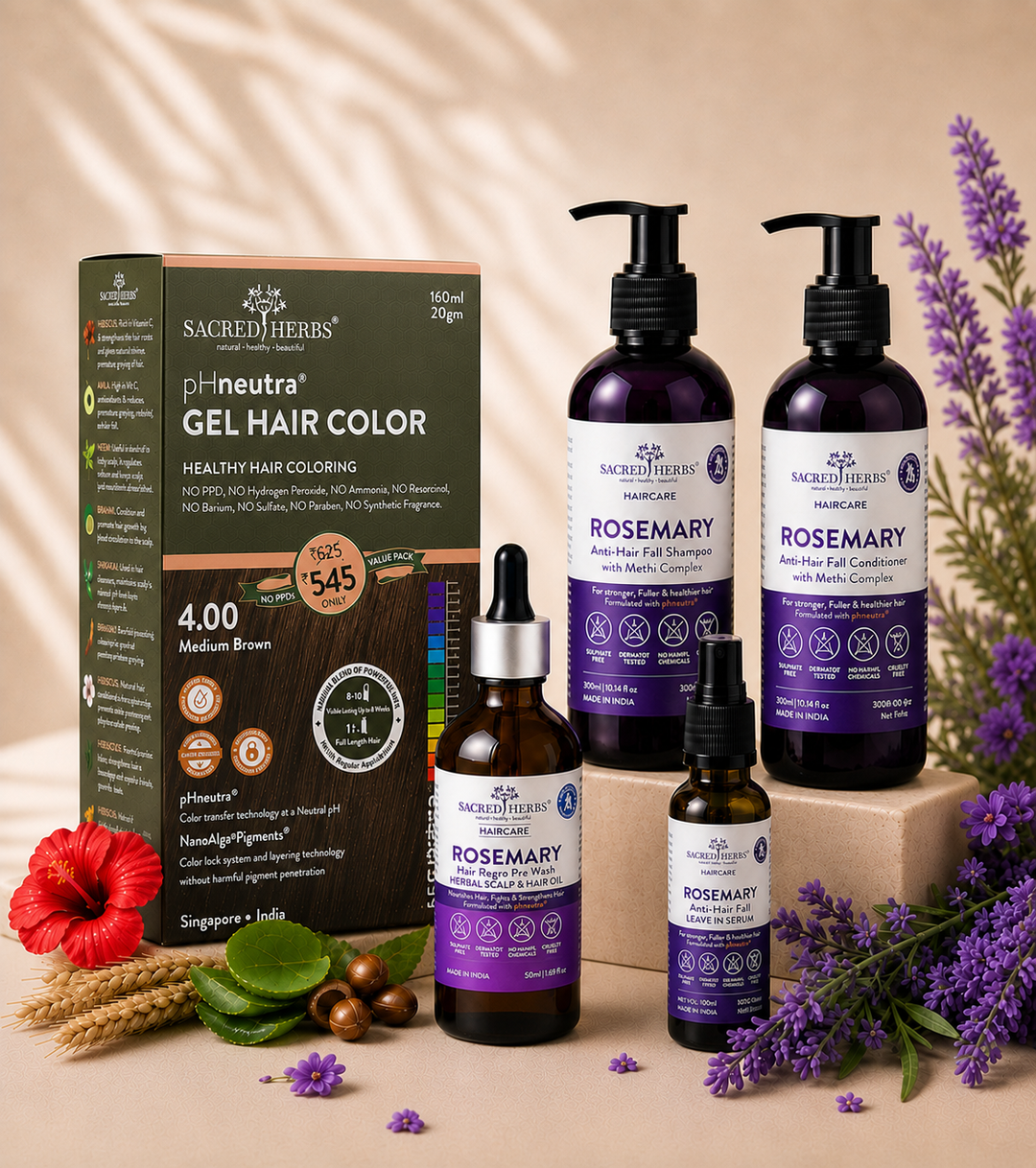 Damage Free pH Neutral Gel Colour - Available in 5 Shades (Value Pack)...