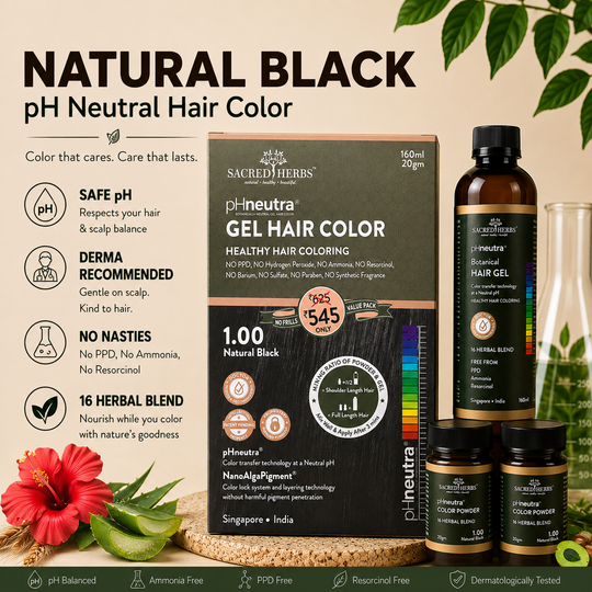 Damage Free pH Neutral Gel Hair Color - Available in 5 Shades (Value Pack)