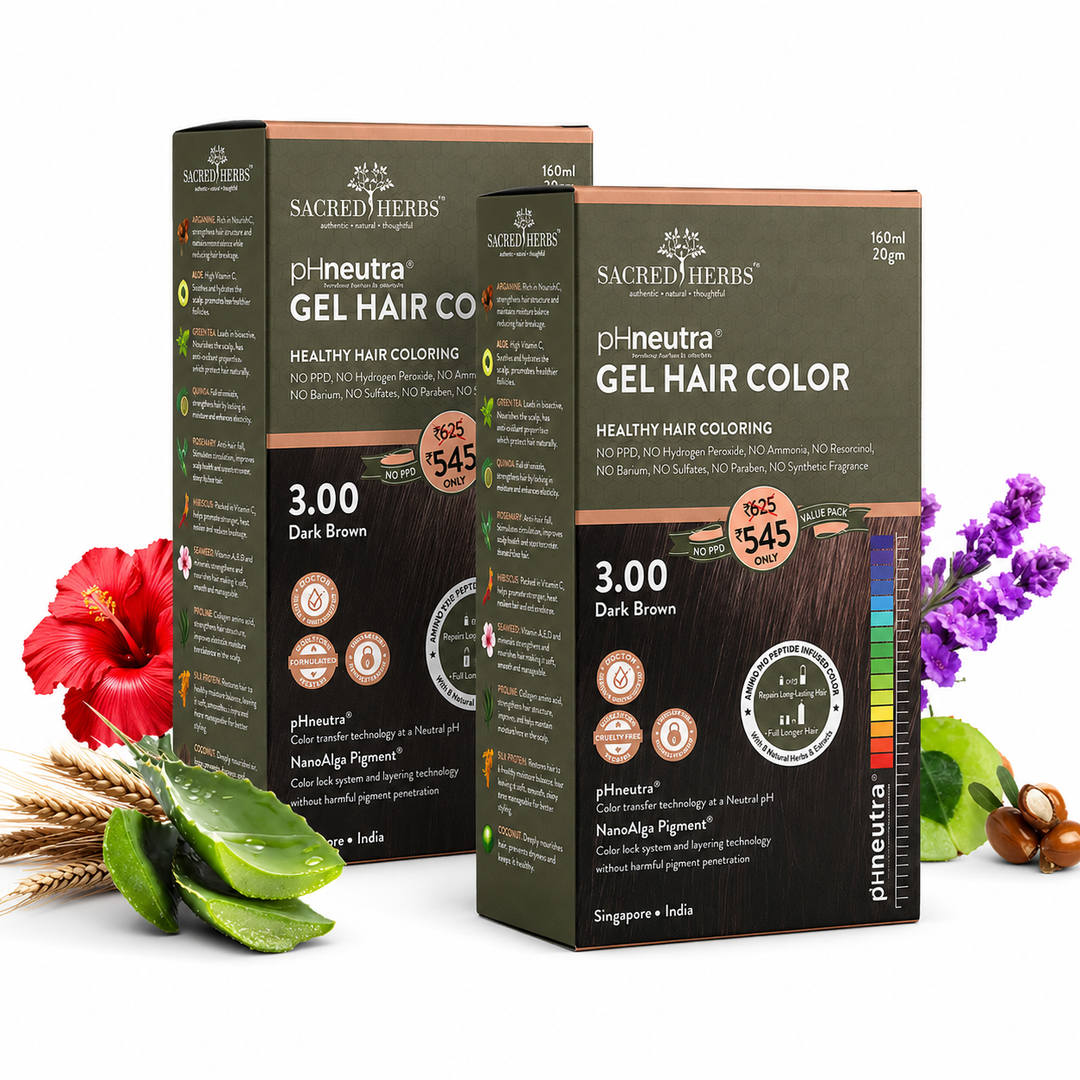 Damage Free pH Neutral Gel Hair Color - Available in 5 Shades (Value Pack)