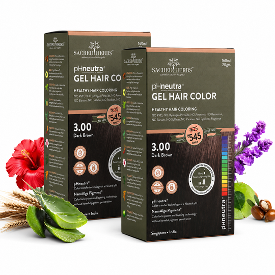 Damage Free pH Neutral Gel Hair Color - Available in 5 Shades (Value Pack)