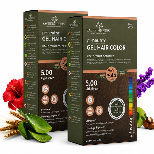 Damage Free pH Neutral Gel Hair Color - Available in 5 Shades (Value Pack)