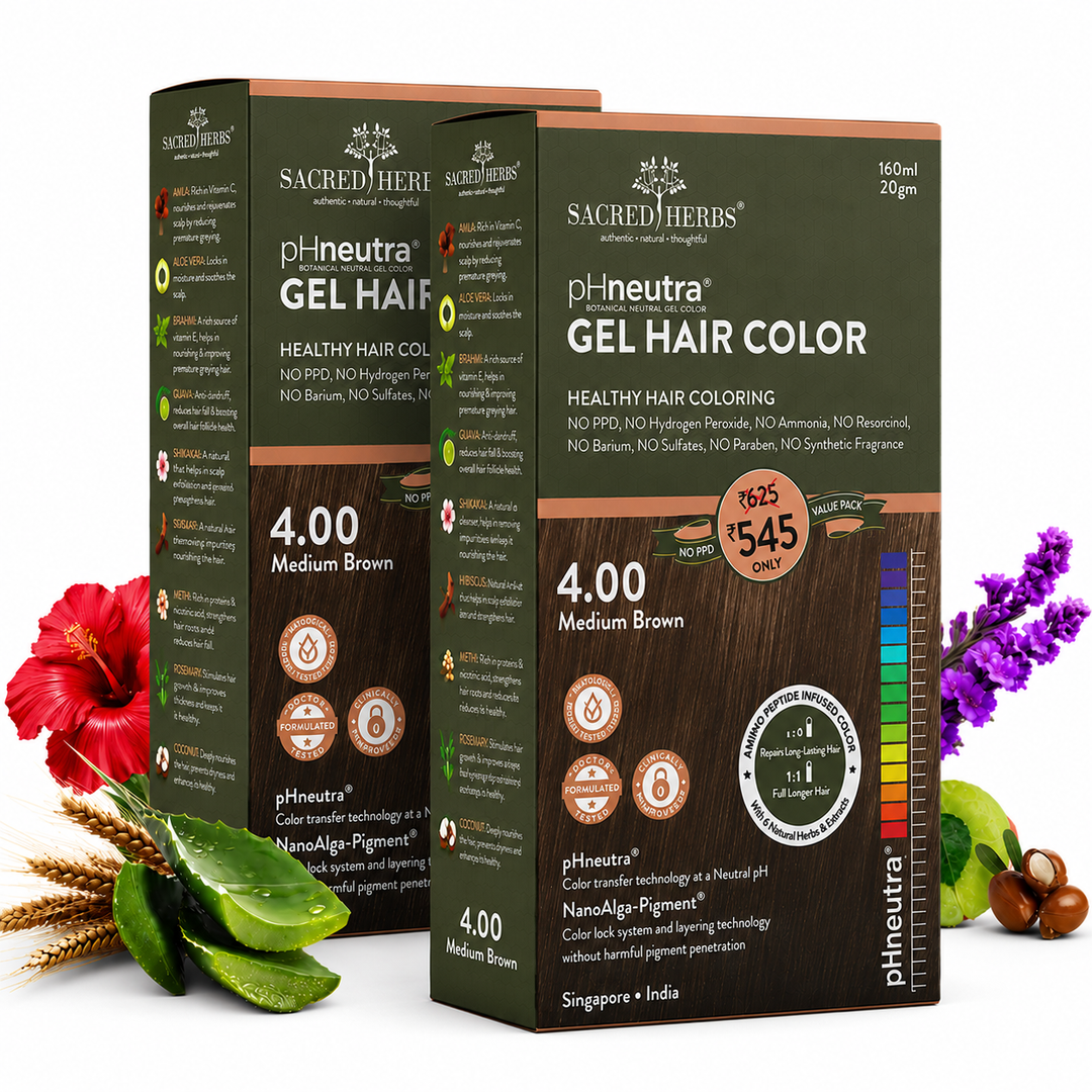 Damage Free pH Neutral Gel Hair Color - Available in 5 Shades (Value Pack)