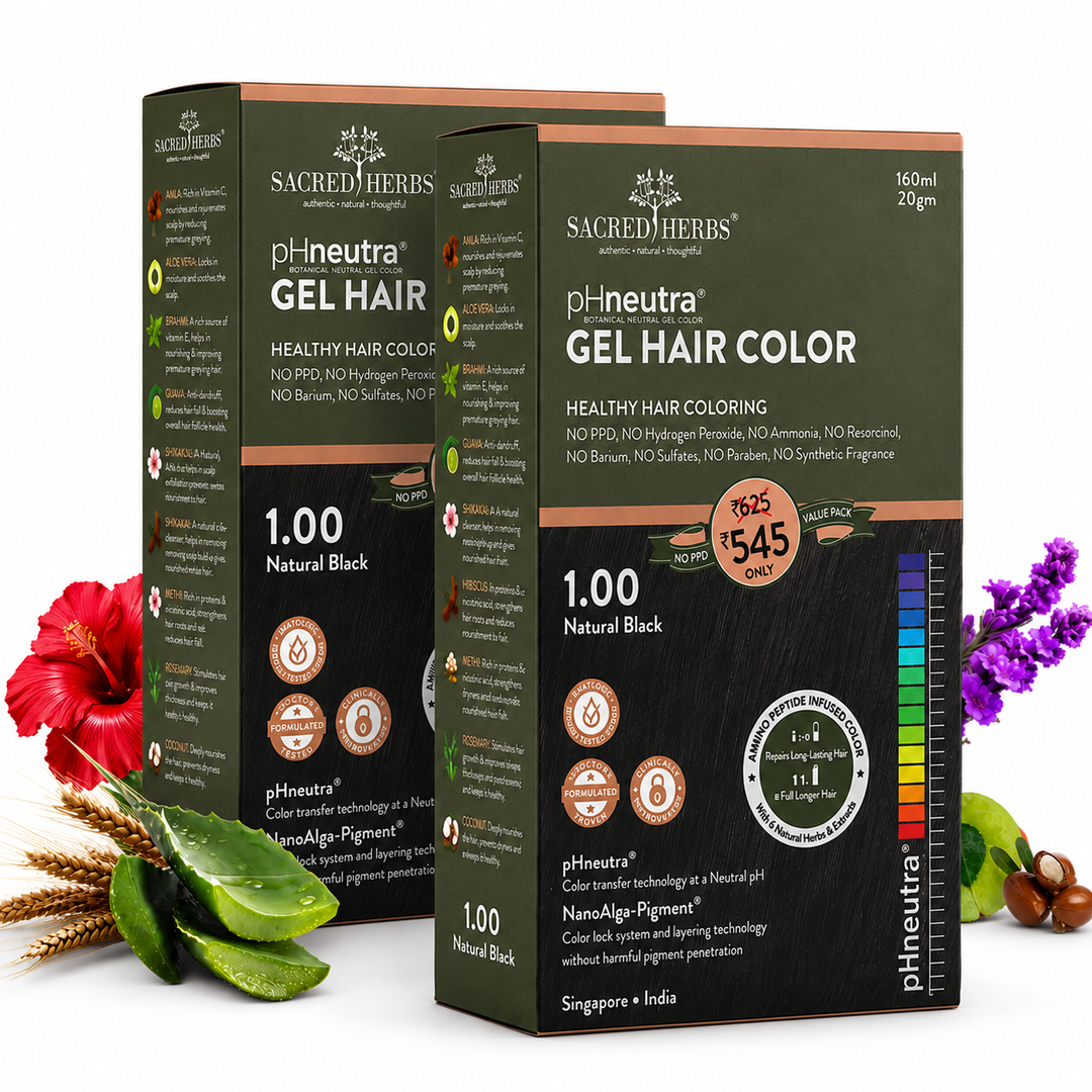 Damage Free pH Neutral Gel Hair Color - Available in 5 Shades (Value Pack)