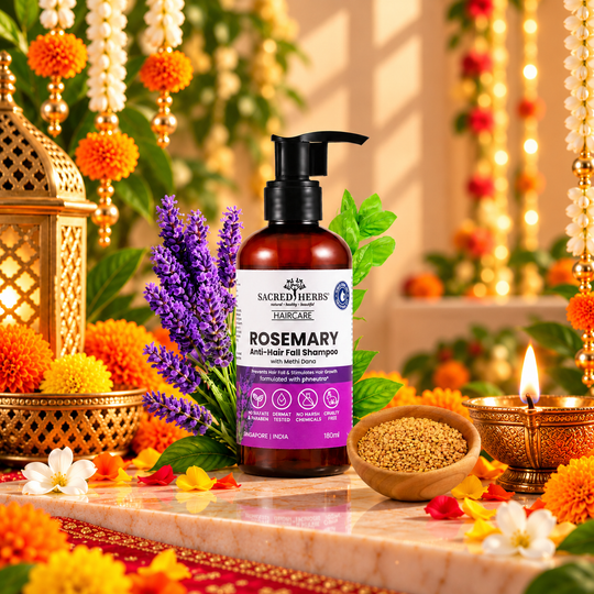 Rosemary Anti-Hair Fall Shampoo with Rosemary & Methi Dana