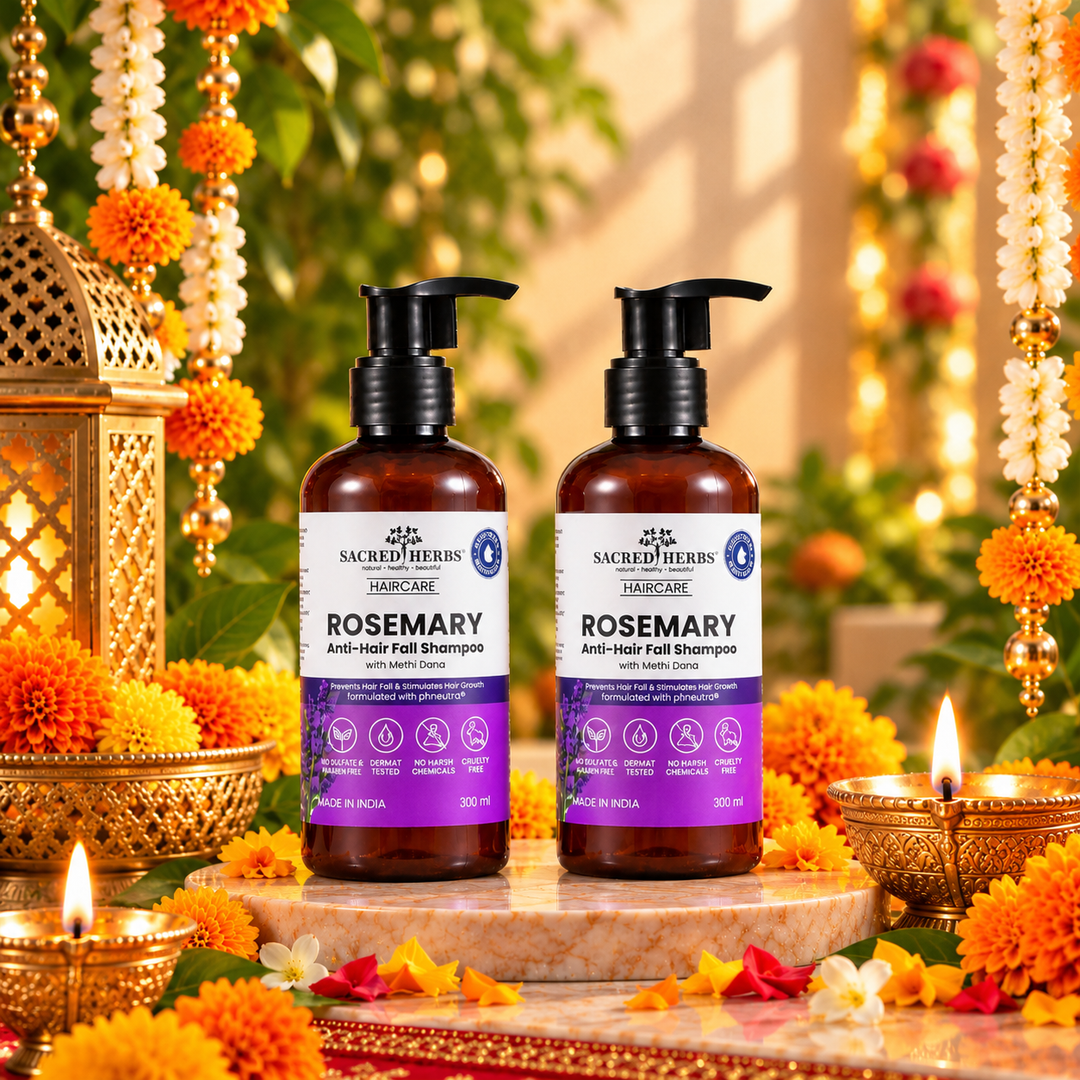 Rosemary Anti-Hair Fall Shampoo with Rosemary & Methi Dana (Pack Of 2)