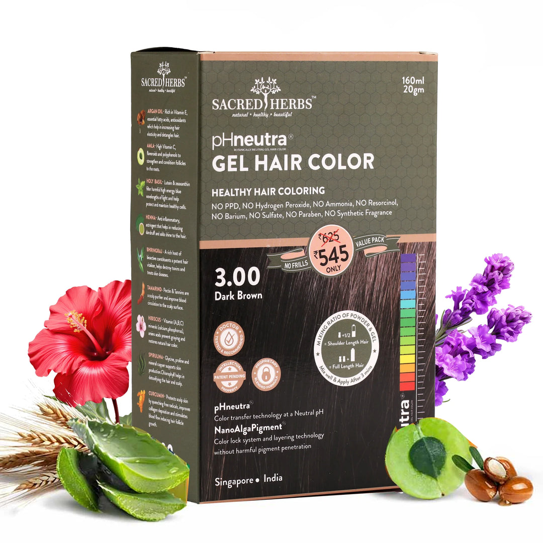 Damage Free pH Neutral Gel Colour - Available in 5 Shades (Value Pack)