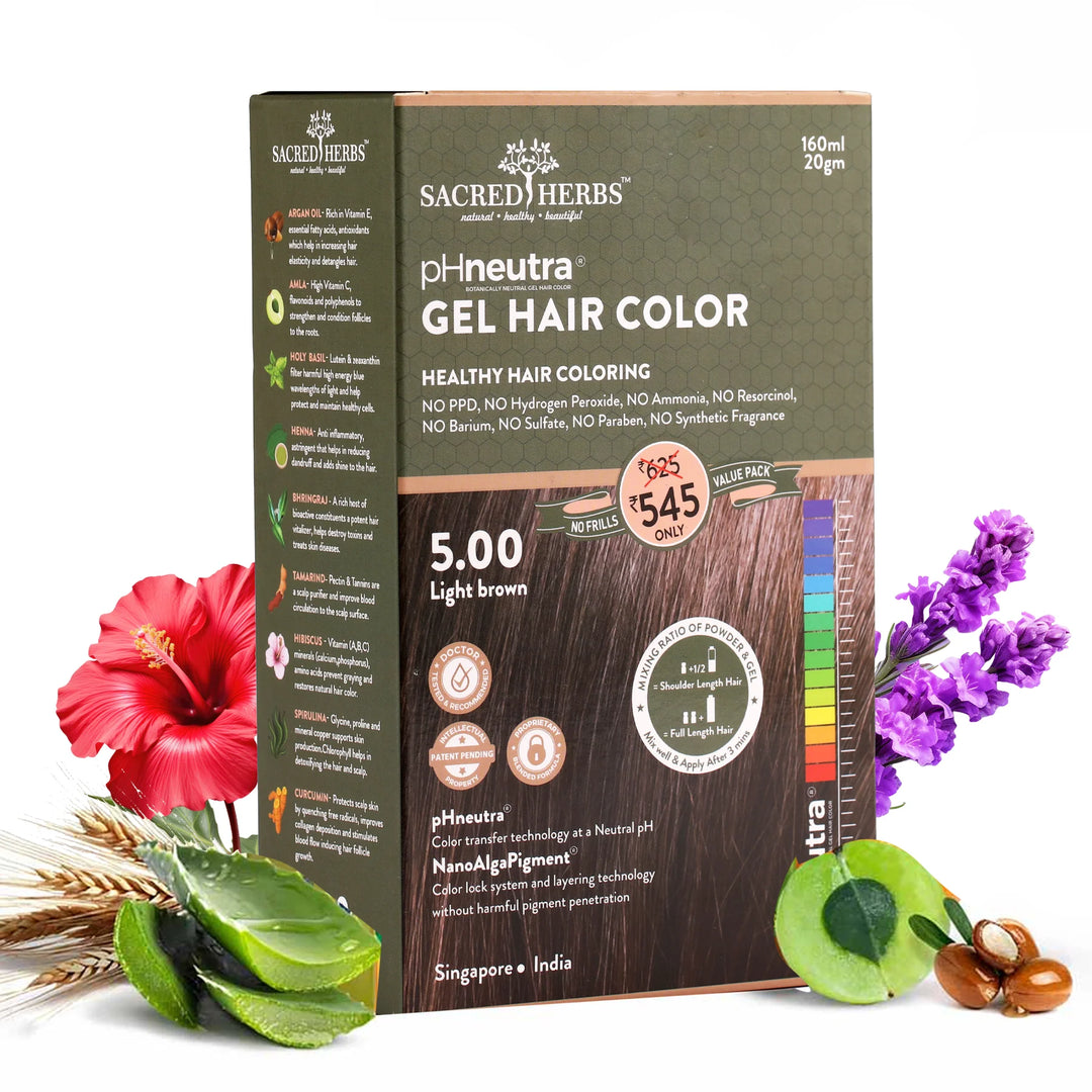 Damage Free pH Neutral Gel Colour - Available in 5 Shades (Value Pack)