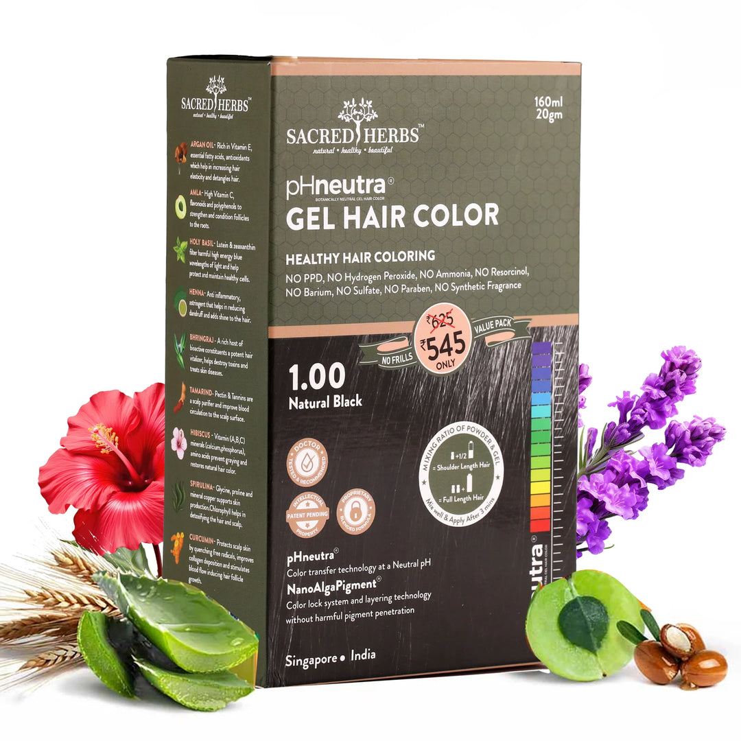 Damage Free pH Neutral Gel Colour - Available in 5 Shades (Value Pack)