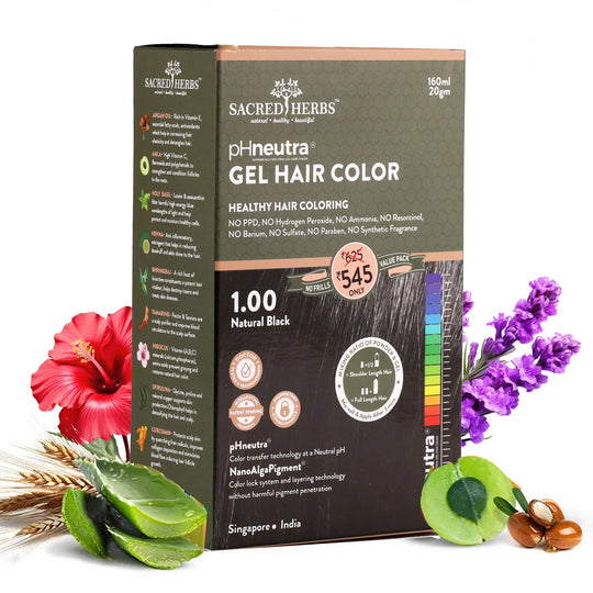 Damage Free pH Neutral Gel Colour - Available in 5 Shades (Value Pack)