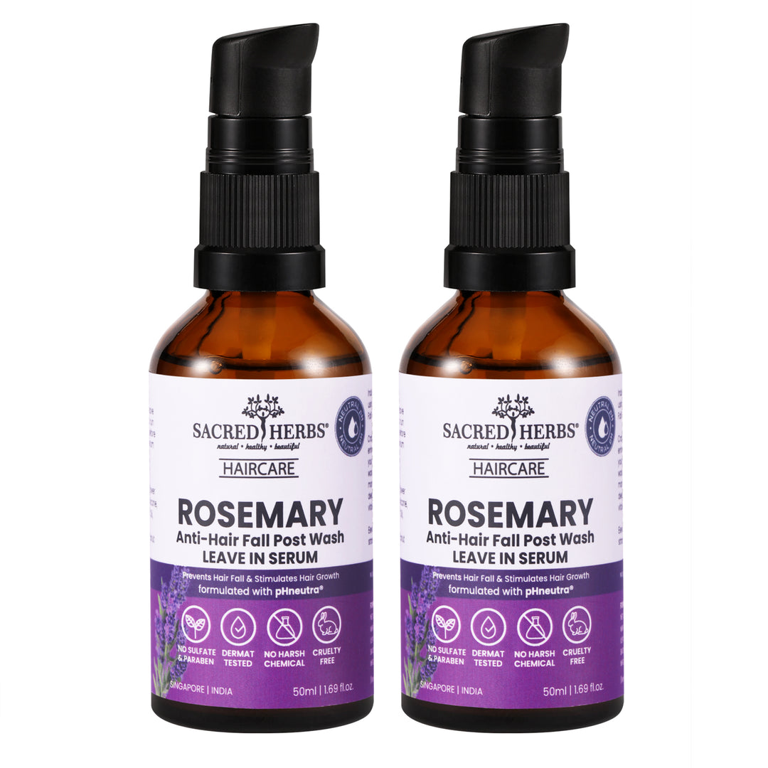Sacred Herbs Rosemary Anti Hair Fall Post Wash Leave In Serum (Pack Of-2)