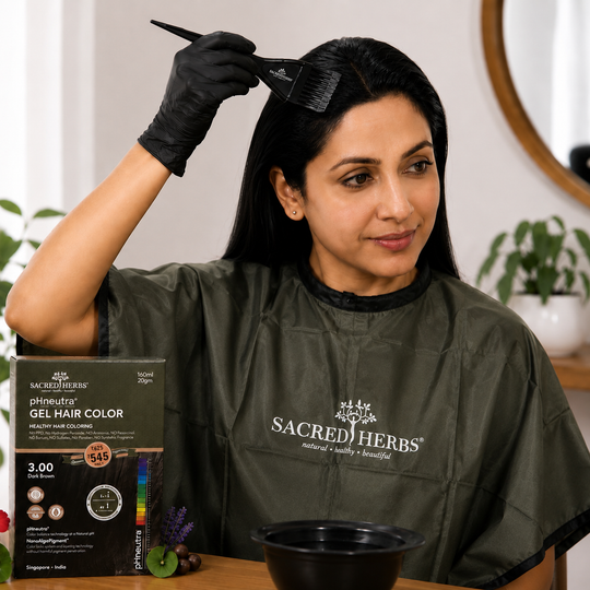 Sacred Herbs® Professional Hair Coloring Application Cape