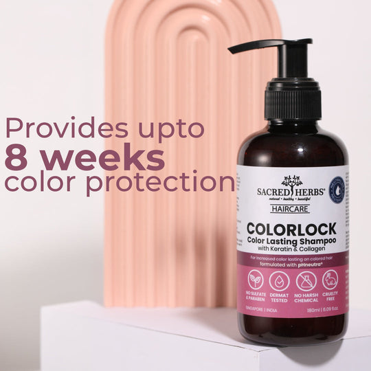 Sacred Herbs Republic Day Combo Pack (3 hair color boxes + 1 Color Lock Shampoo Free+ 1 Body Cleanser/Wash Free) Body cleanser