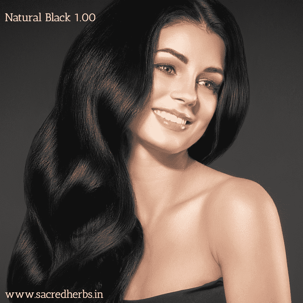Sacred Herbs® Damage Free pH Neutral Gel Colour-Natural Black 1.00