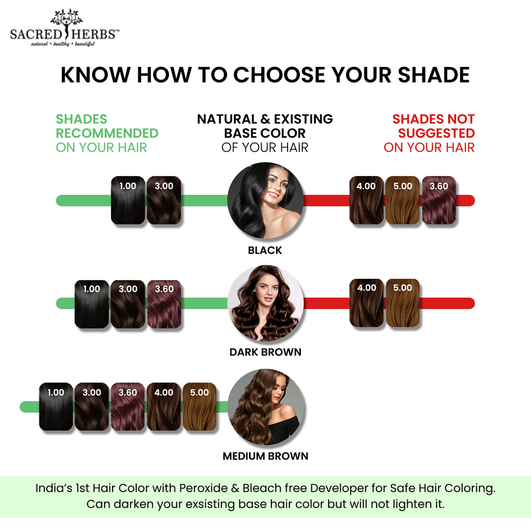 Sacred Herbs® Damage Free pH Neutral Gel Colour-Light Brown 5.00 common
