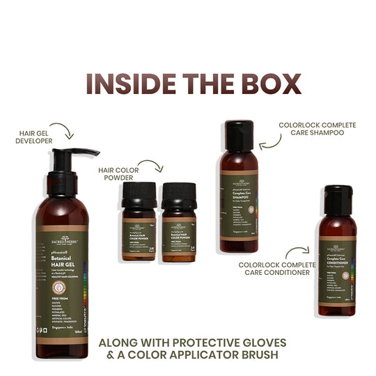 Sacred Herbs® Damage Free pH Neutral Gel Colour-Burgundy 3.60 (common)