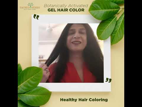 Sacred Herbs® Damage Free pH Neutral Gel Colour-Natural Black 1.00
